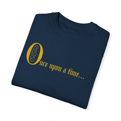 Once Upon a Time T-Shirt, Vintage Style Tee, Storytelling Apparel, Gift for Book Lovers, Casual Cotton Shirt, Unisex Fashion Top