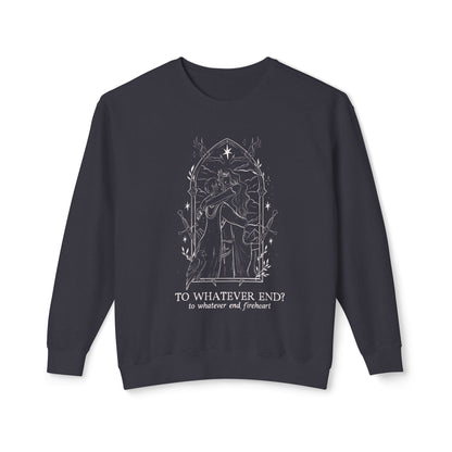 Licensed Throne of Glass comfort Colors shirt/ to whatever end/ Aelin Galanthynius/ Terrasen/ Sarah j Maas/ Fireheart/ rattle the stars