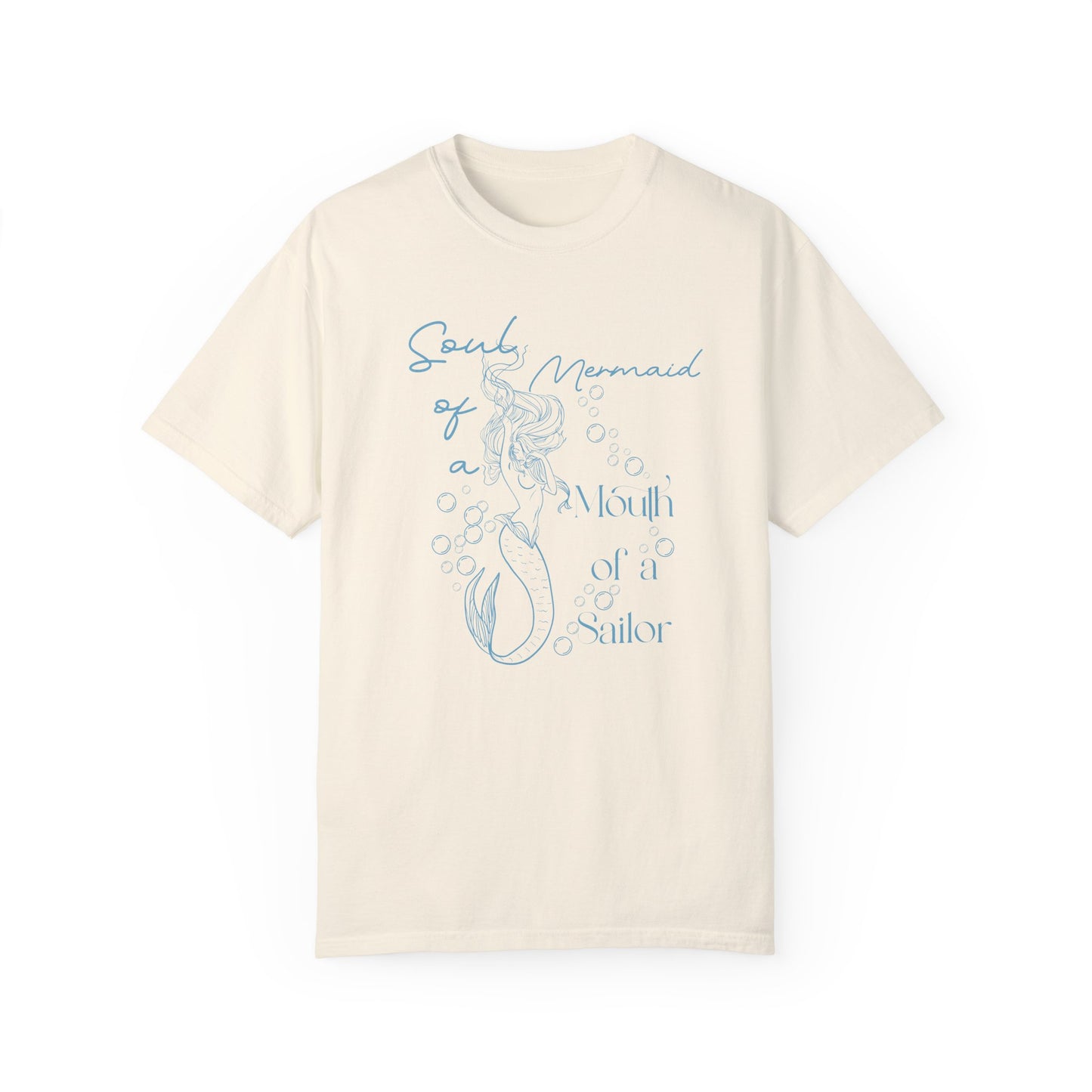 Soul of a Mermaid T-Shirt - Perfect for Beach Lovers, Nautical Vibes, Gifts for Sailors, Casual Wear, Summer Adventures