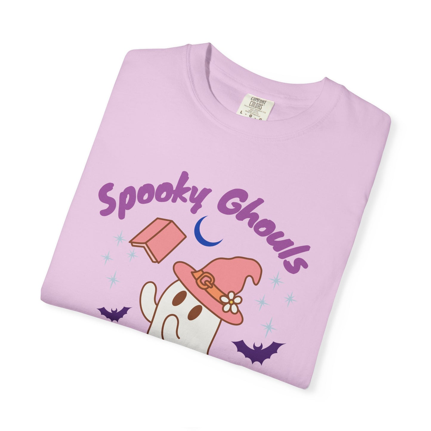 Spooky Ghouls Book Club T-shirt, Halloween Apparel, Ghost Lover Gift, Cozy Reading Tee, Fall Party Wear, Unisex Halloween Shirt