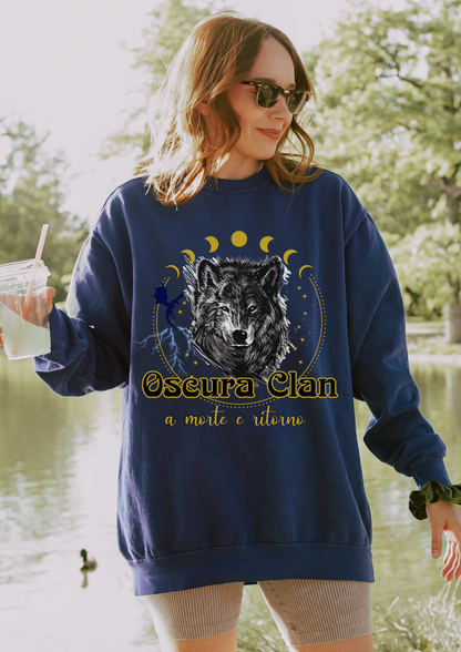 Zodiac academy inspired sweatshirt/ ruthless boys/ oscura clan/ book lover / fantasy reader