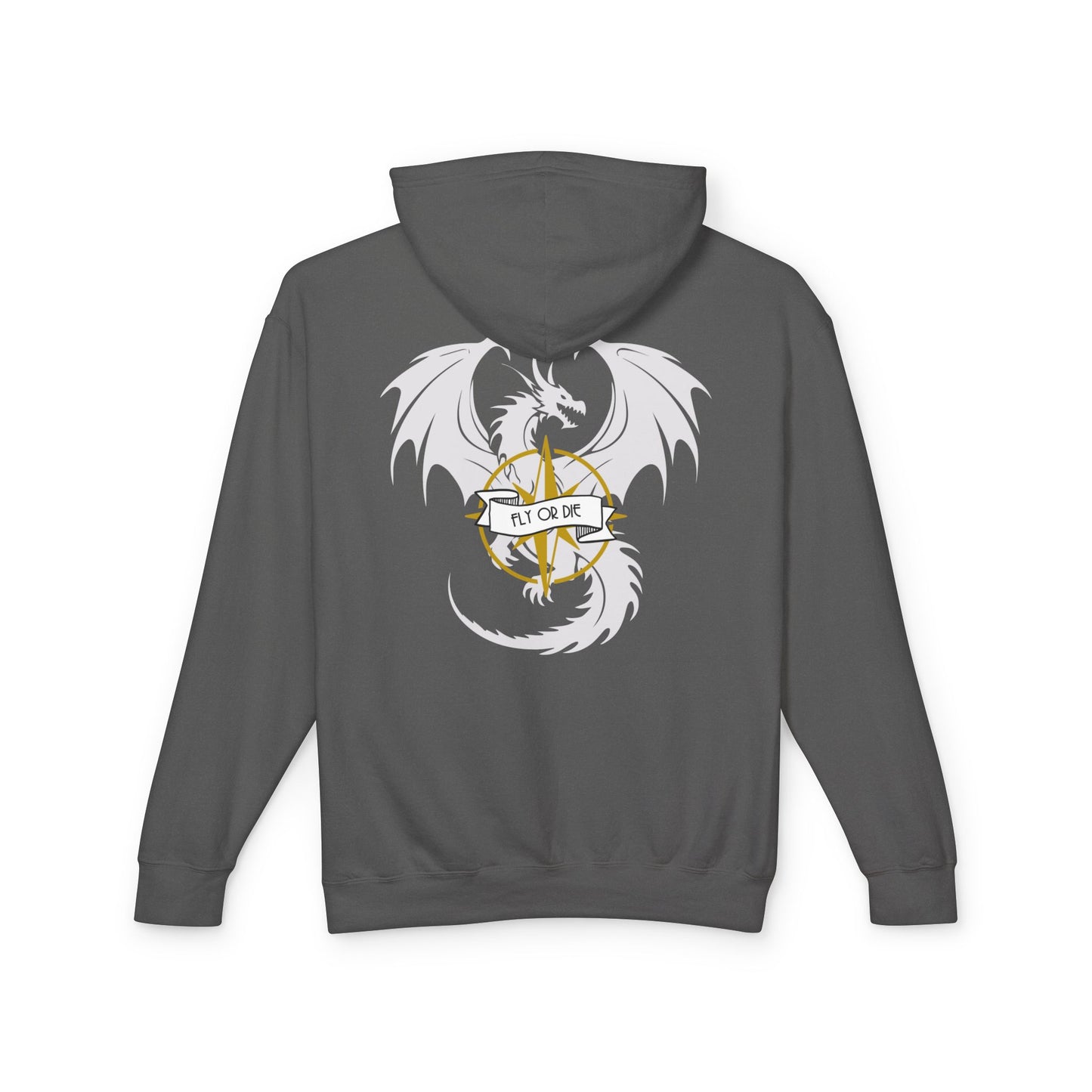 Quest Squad Comfort Colors Lightweight Hoodie - Dragon Book lover Quest Lovers, Festival Wear, Gift for Friends, D&D Sessions