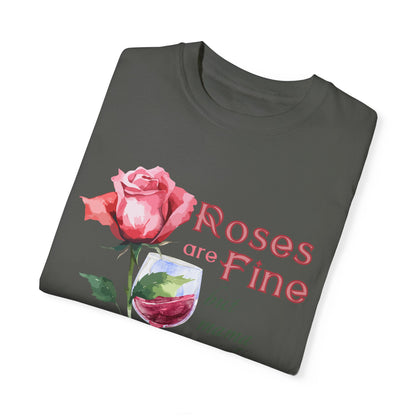 Roses are Fine but Mama Needs Wine, Valentines Day Sweatshirt, Valentines Day Shirt