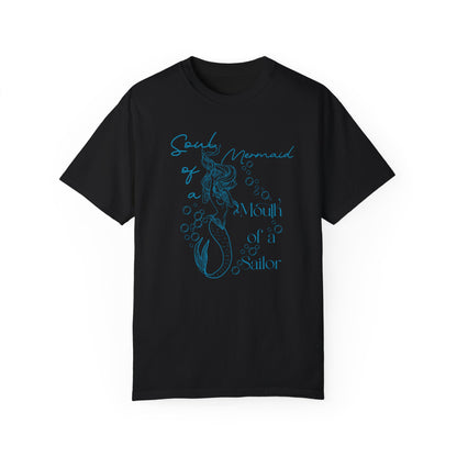 Soul of a Mermaid T-Shirt - Perfect for Beach Lovers, Nautical Vibes, Gifts for Sailors, Casual Wear, Summer Adventures