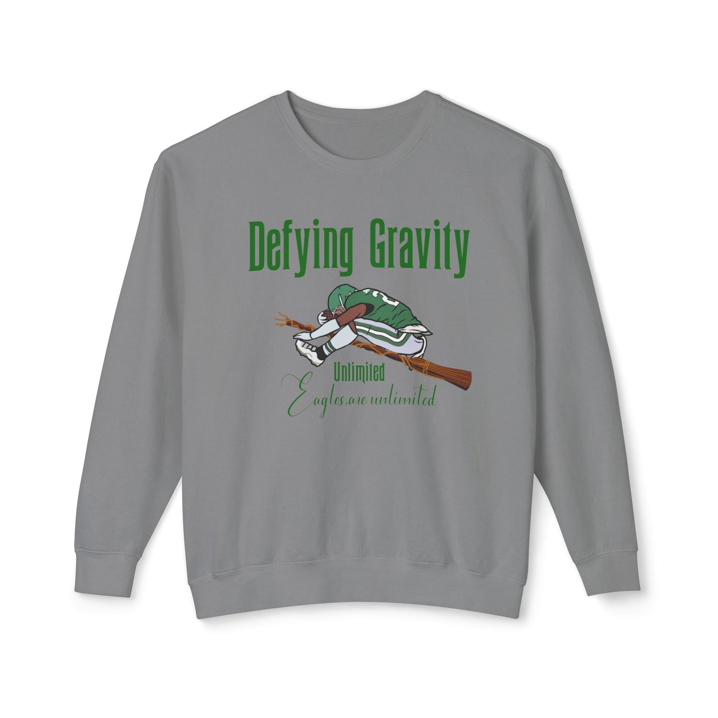 Defying Gravity comfort Colors sweatshirt