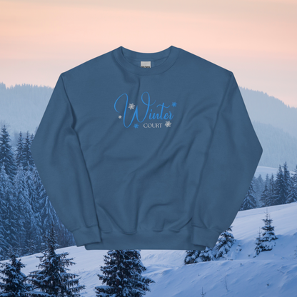Licensed Winter Court Sweatshirt/ Acotar/ Sarah J Maas/ to the stars who listen/ Prythian/ Feyre Archeron/ Rhysand/ cauldron Blessed