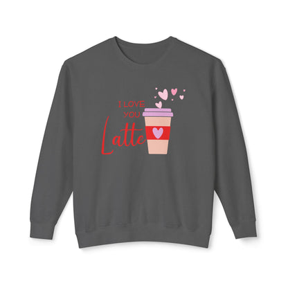 I Love You A Latte Shirt, Valentines Coffee Shirt, Couples Sweatshirt, Funny Couples Shirt, Couple Valentine Sweatshirt, Valentines Gift