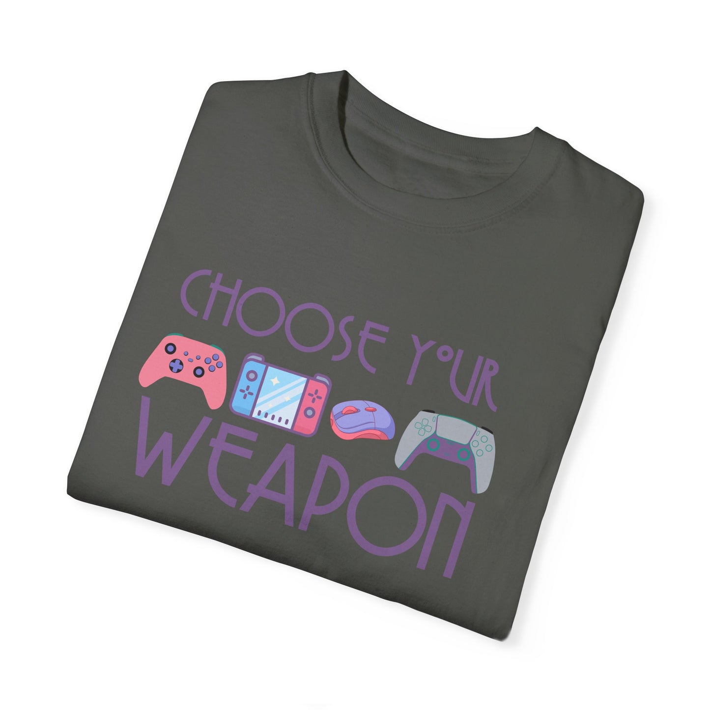 Gamer Video Game Shirt, Unisex Garment-Dyed T-shirt, Gaming Tee, Gamer Gift, Gamer Clothing, Video Game Apparel