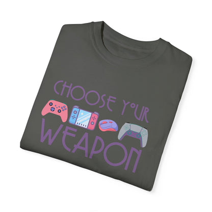Gamer Video Game Shirt, Unisex Garment-Dyed T-shirt, Gaming Tee, Gamer Gift, Gamer Clothing, Video Game Apparel