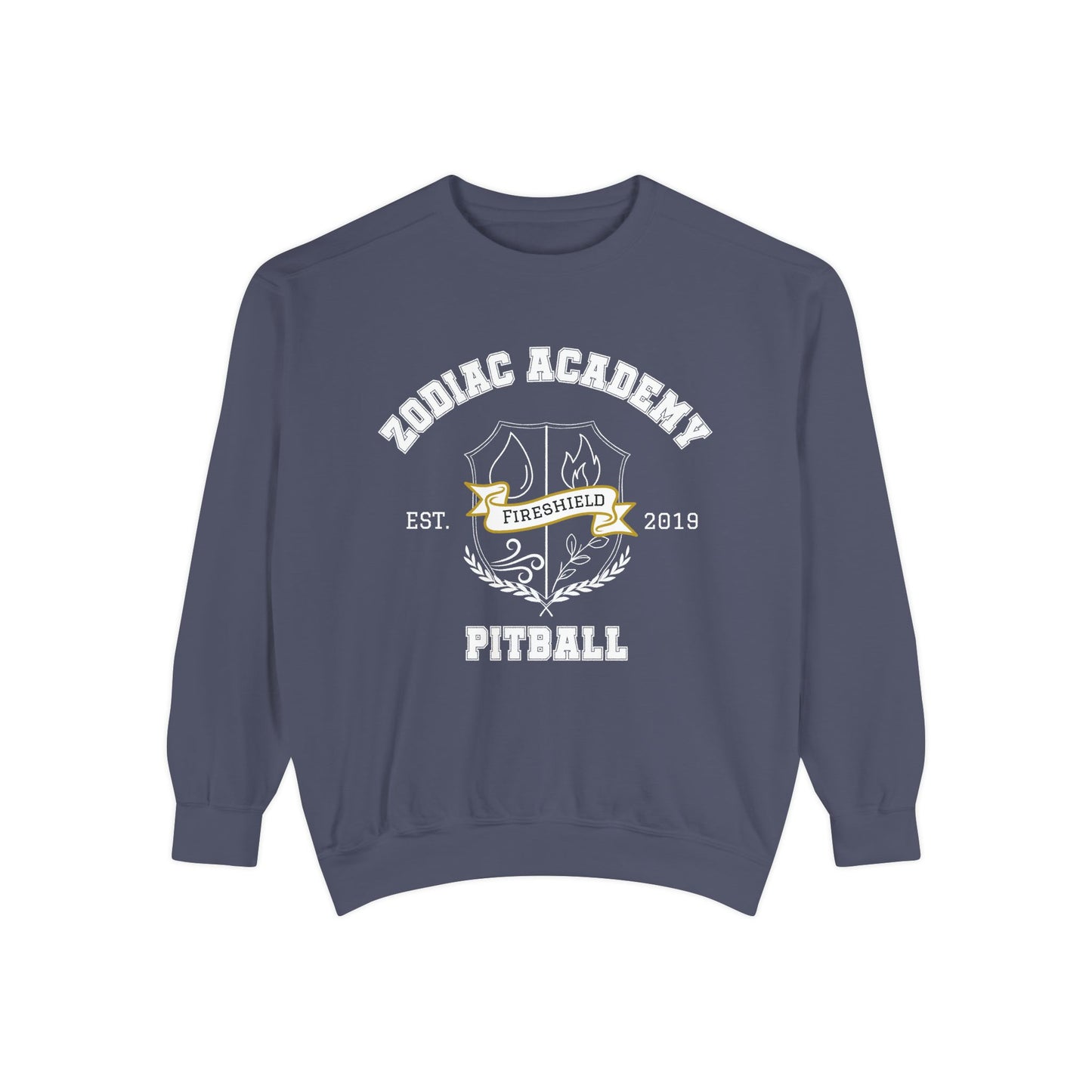 Zodiac Academy Pitbull Sweatshirt - Cozy Unisex Sweater for Astrology Lovers, Birthday Gift, Casual Outfit, Everyday Wear