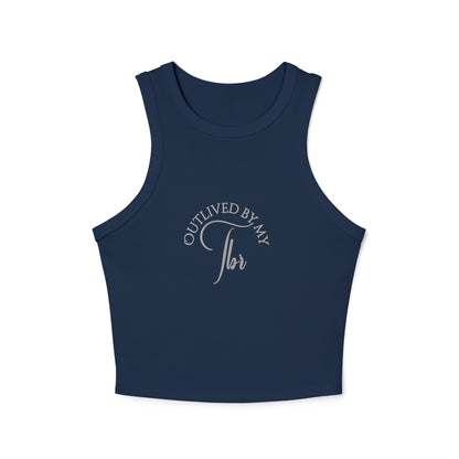 Stylish Women's Racer Tank Top - Perfect for Casual Outings, Gym, Summer, Gifts, Fitness Fashion