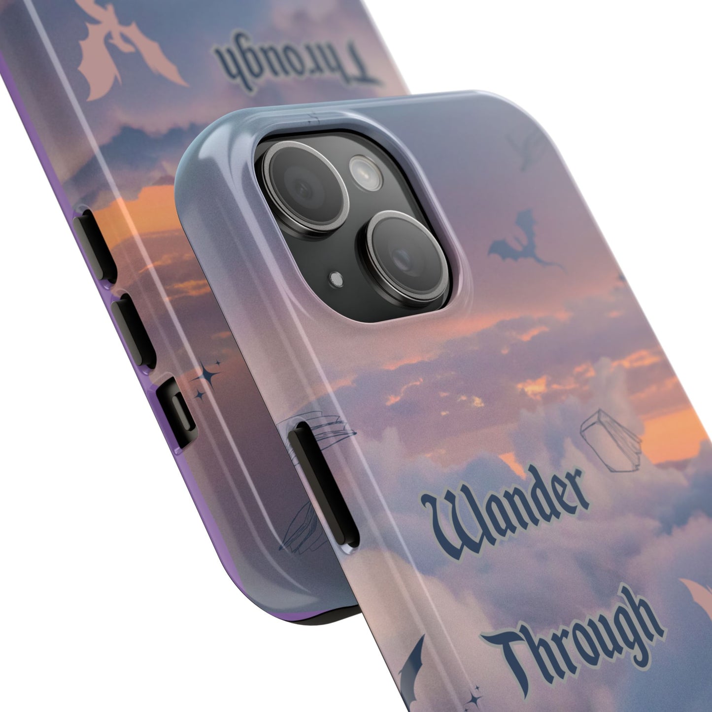 Wander Through Worlds Tough Phone Case | Fantasy Phone Cover, Adventure Gift, Book Lover Accessory, Unique Cellphone Case, Stylish [...]