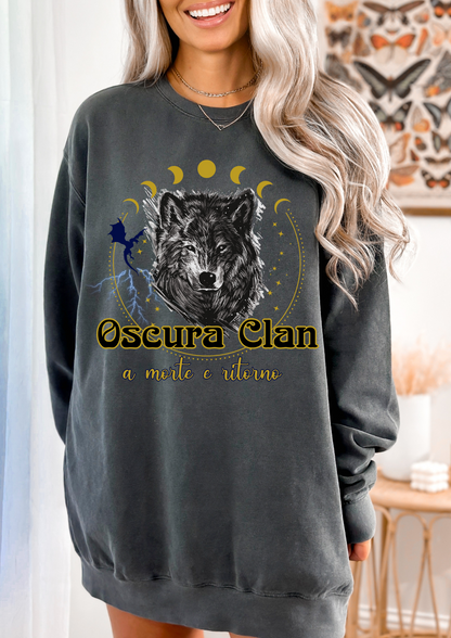 Zodiac academy inspired sweatshirt/ ruthless boys/ oscura clan/ book lover / fantasy reader
