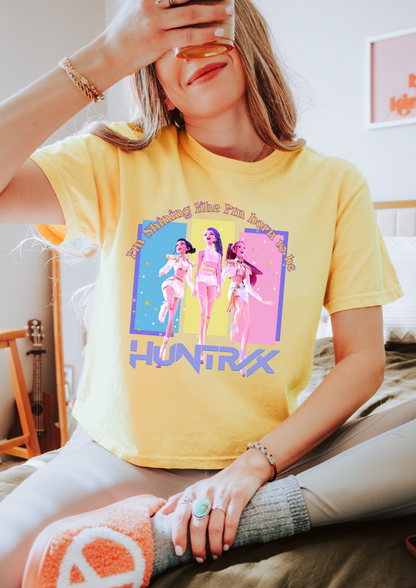 Retro Women's Boxy Tee - Vintage Graphic Tee, Casual Summer Top, Trendy Lounge Wear, Gift for Her, Festival Outfit