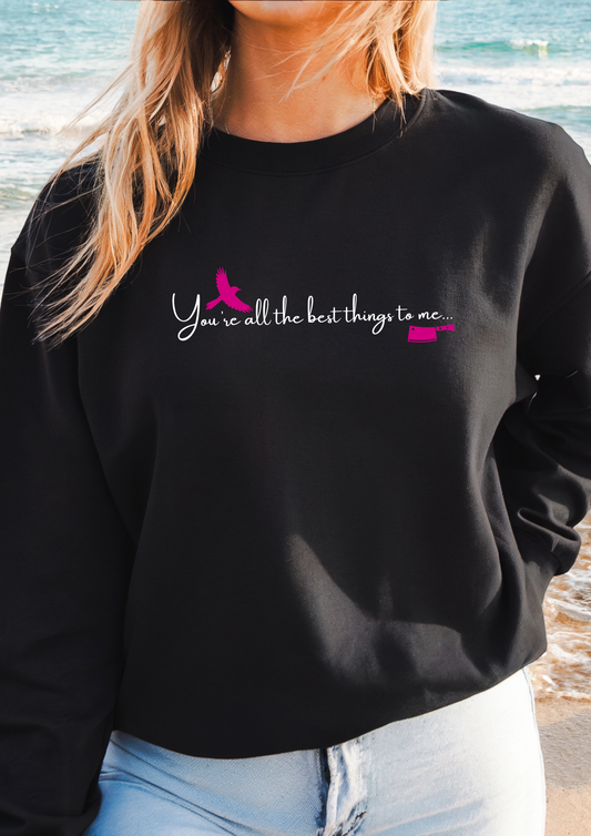 Licensed Butcher & Blackbird Embroidered Sweatshirt / Sloane Sutherland/ Brynne Weaver/ Dark Romance/ Rowan Kane