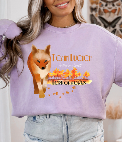 Licensed Lucien sweatshirts/ acotar sweatshirt/ autumn court