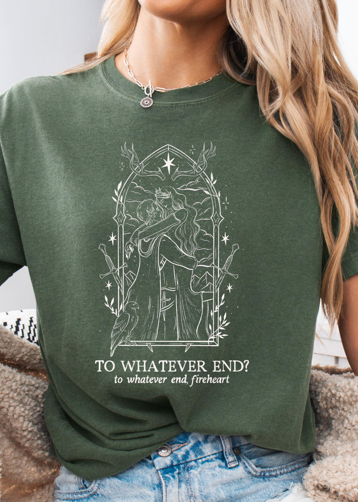Licensed Throne of Glass comfort Colors shirt