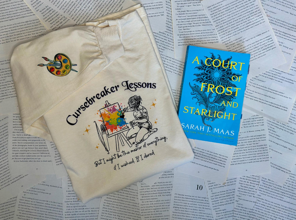 LICENSED Cursebreaker Comfort colors shirt, Feyre Archeron, Acotar, licensed sjm, acotar, high lady, night court, rhysand, bat boys, velaris