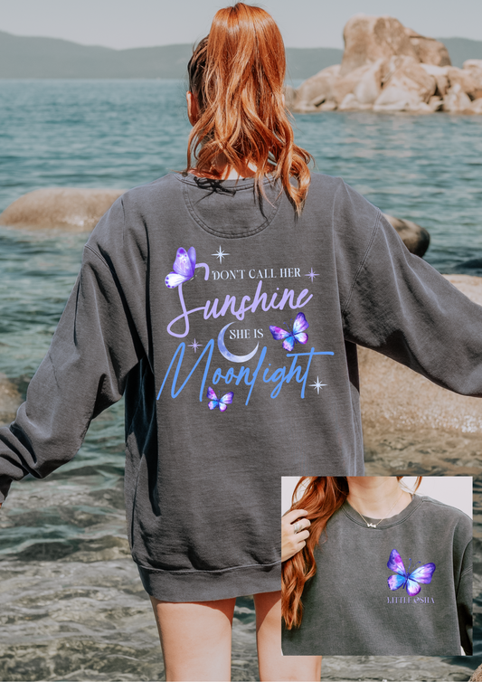 Little osha comfort colors sweatshirt/ quicksilver inspired/ kingfisher/ fantasy sweatshirt / fantasy lover