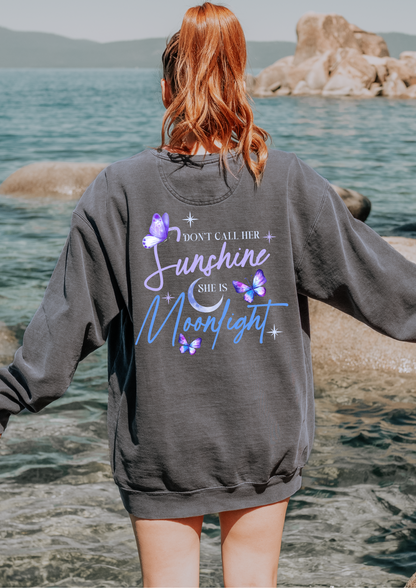 Little osha comfort colors sweatshirt/ quicksilver inspired/ kingfisher/ fantasy sweatshirt / fantasy lover