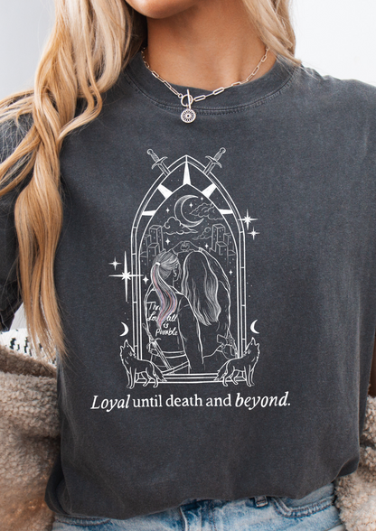 Licensed Loyal Until Death Comfort Colors T-Shirt - Unique Spiritual Design