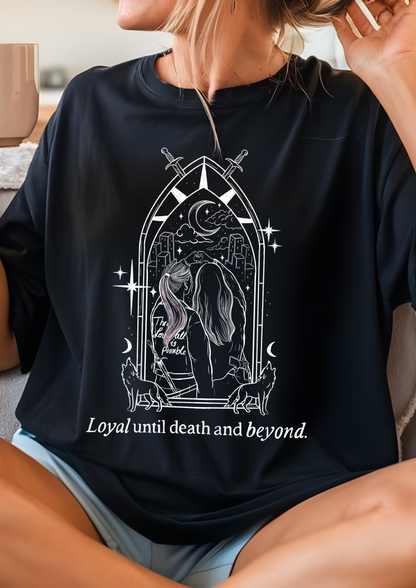 Licensed Loyal Until Death Comfort Colors T-Shirt - Unique Spiritual Design
