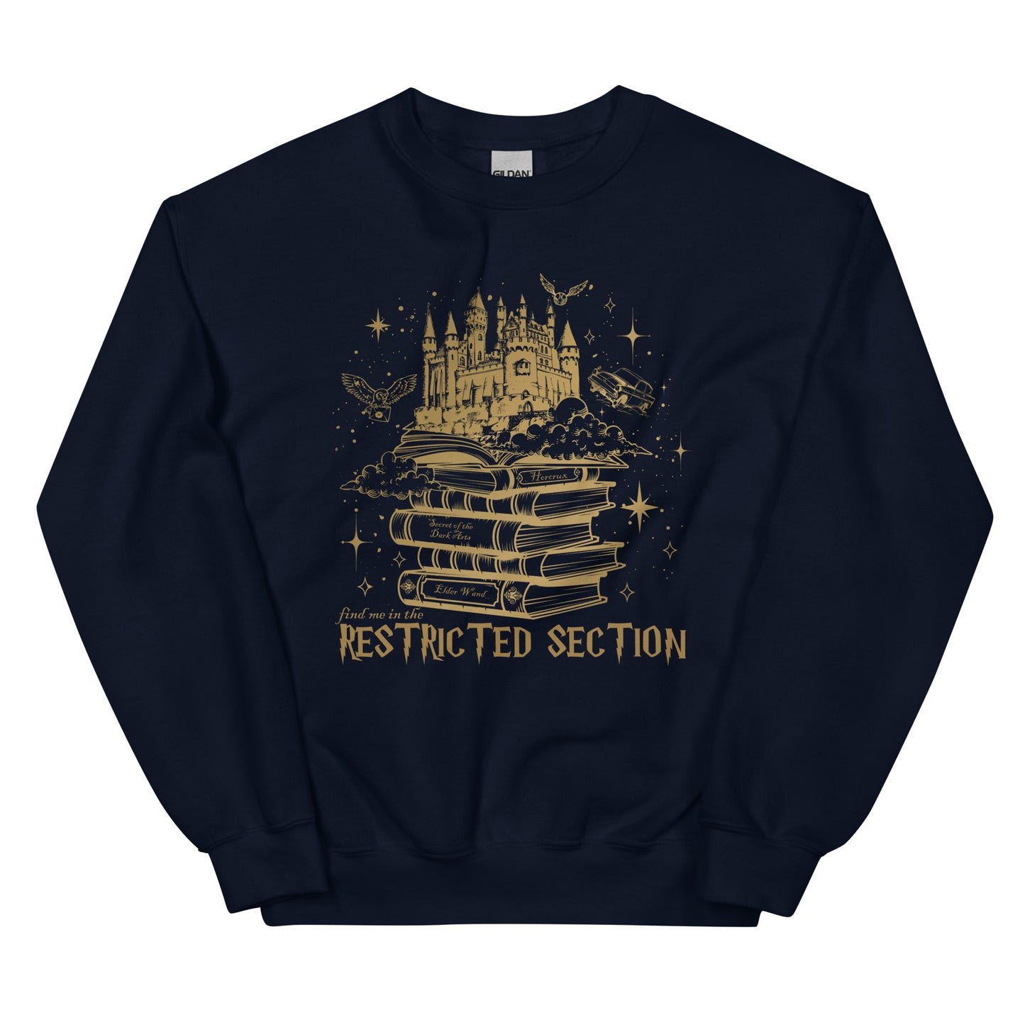 Restricted Section Sweatshirt / Spooky season shirt/ Harry Potter Inspired