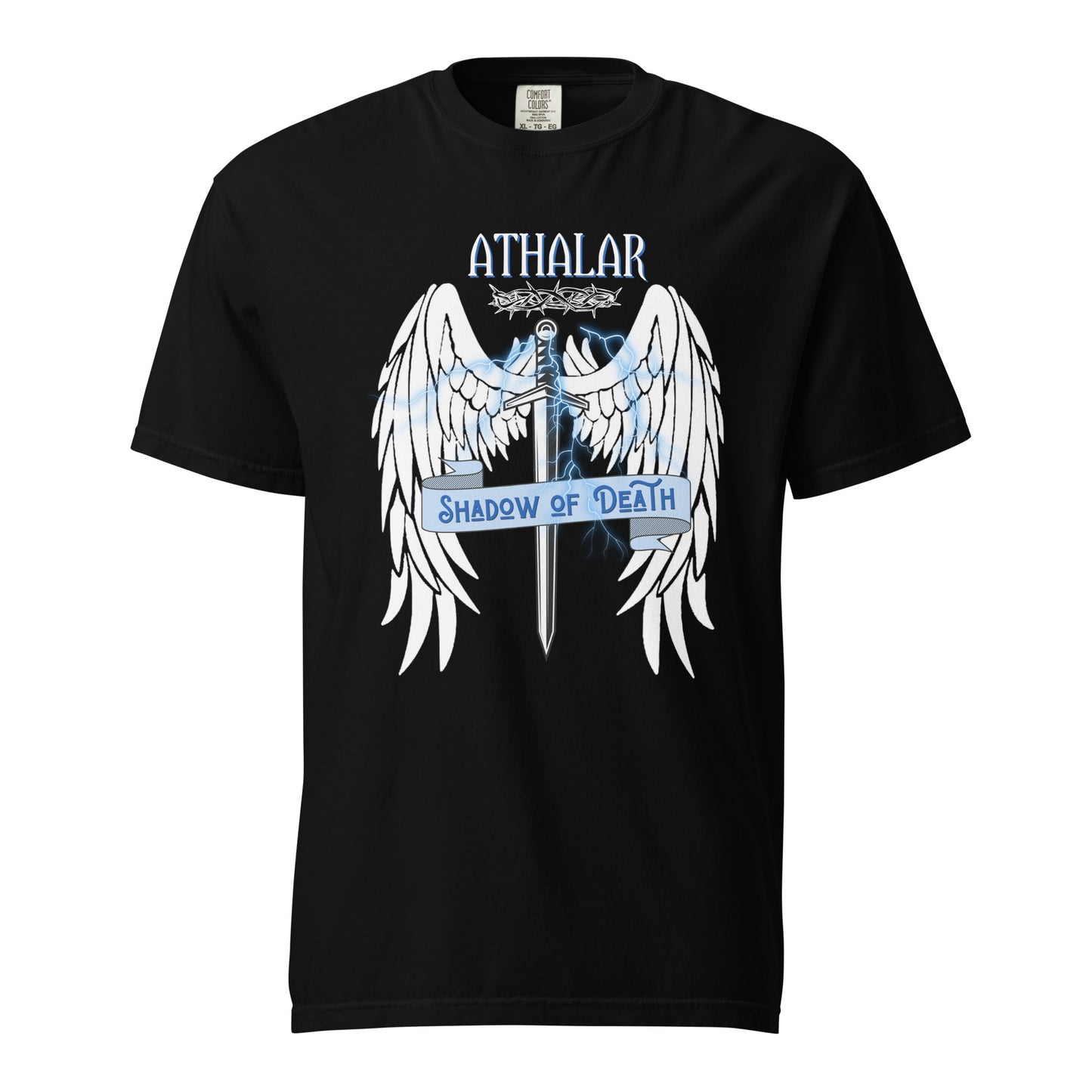 Licensed Hunt Athalar Comfort Colors t-shirt / Crescent City shirt/ Umbra Mortis / Shadow of Death/ Crescent city series/ light it up